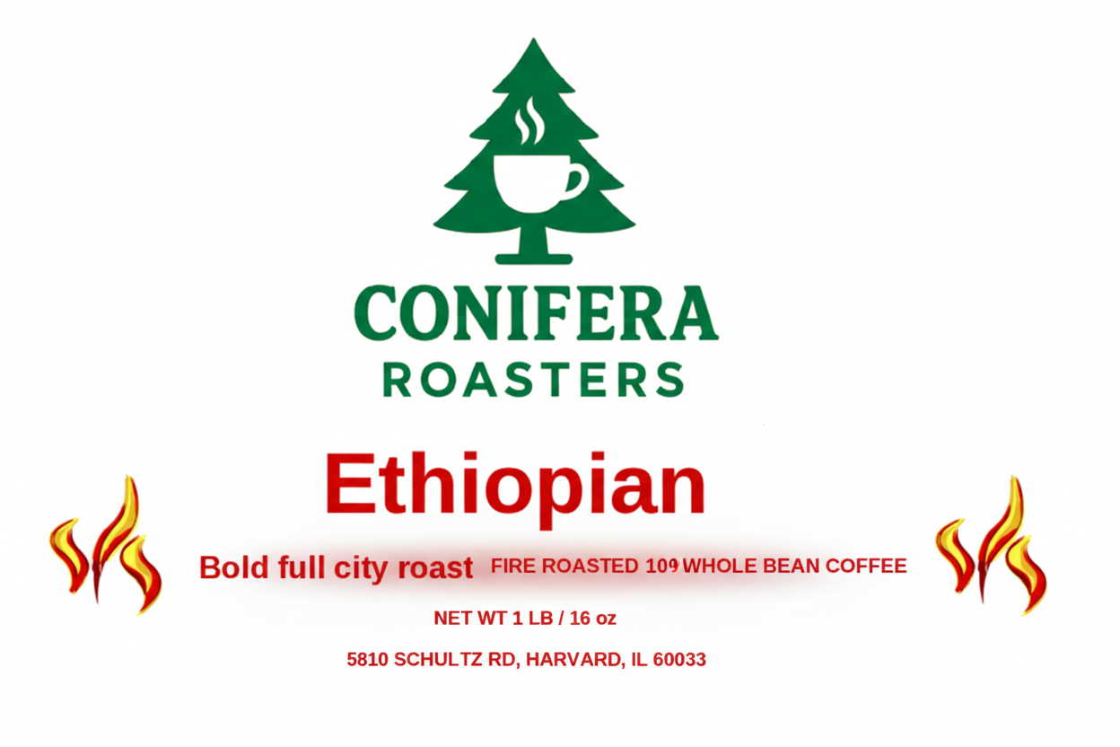 Blended Ethiopian coffee images
